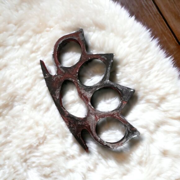 🖤Marble Brass Knuckles (Z101) - Picture 1 of 6